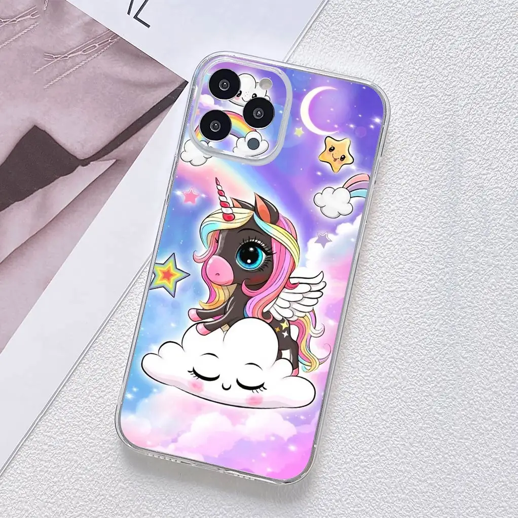 Unicorn Horse Silicone Phone Cover - Soft and Durable Case