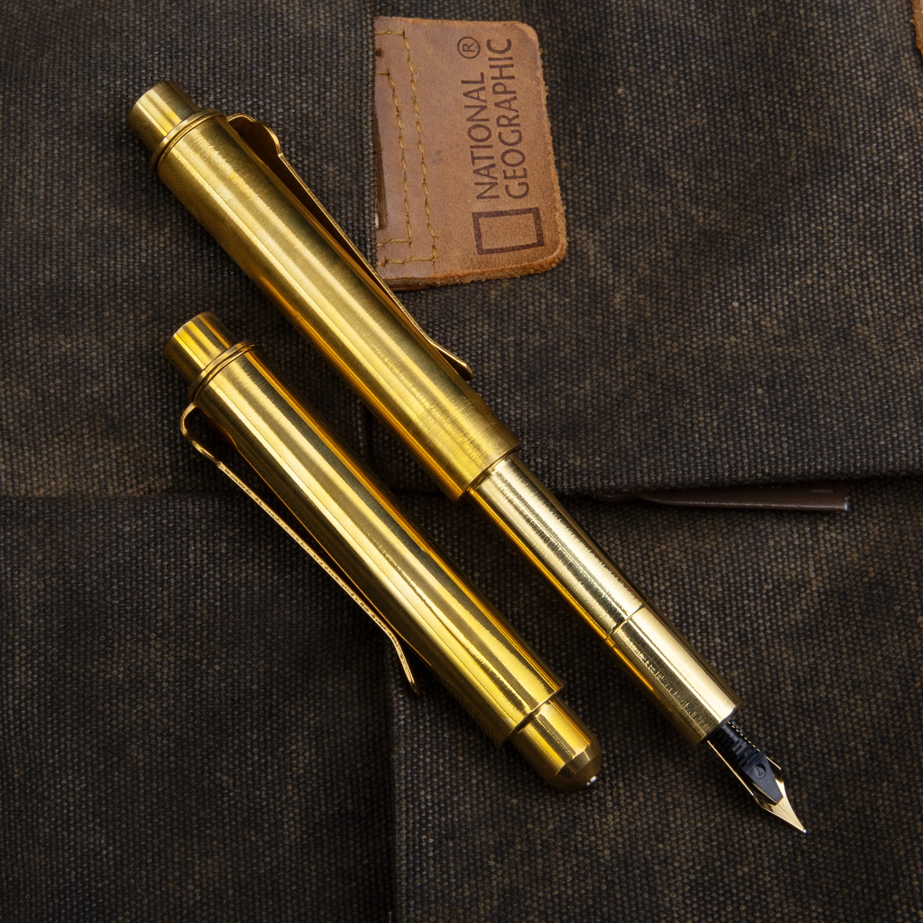 Multifunctional Brass Tactical Pen Write Portable Outdoor Broken Window Self Protection Tools EDC Gift multifunction pen