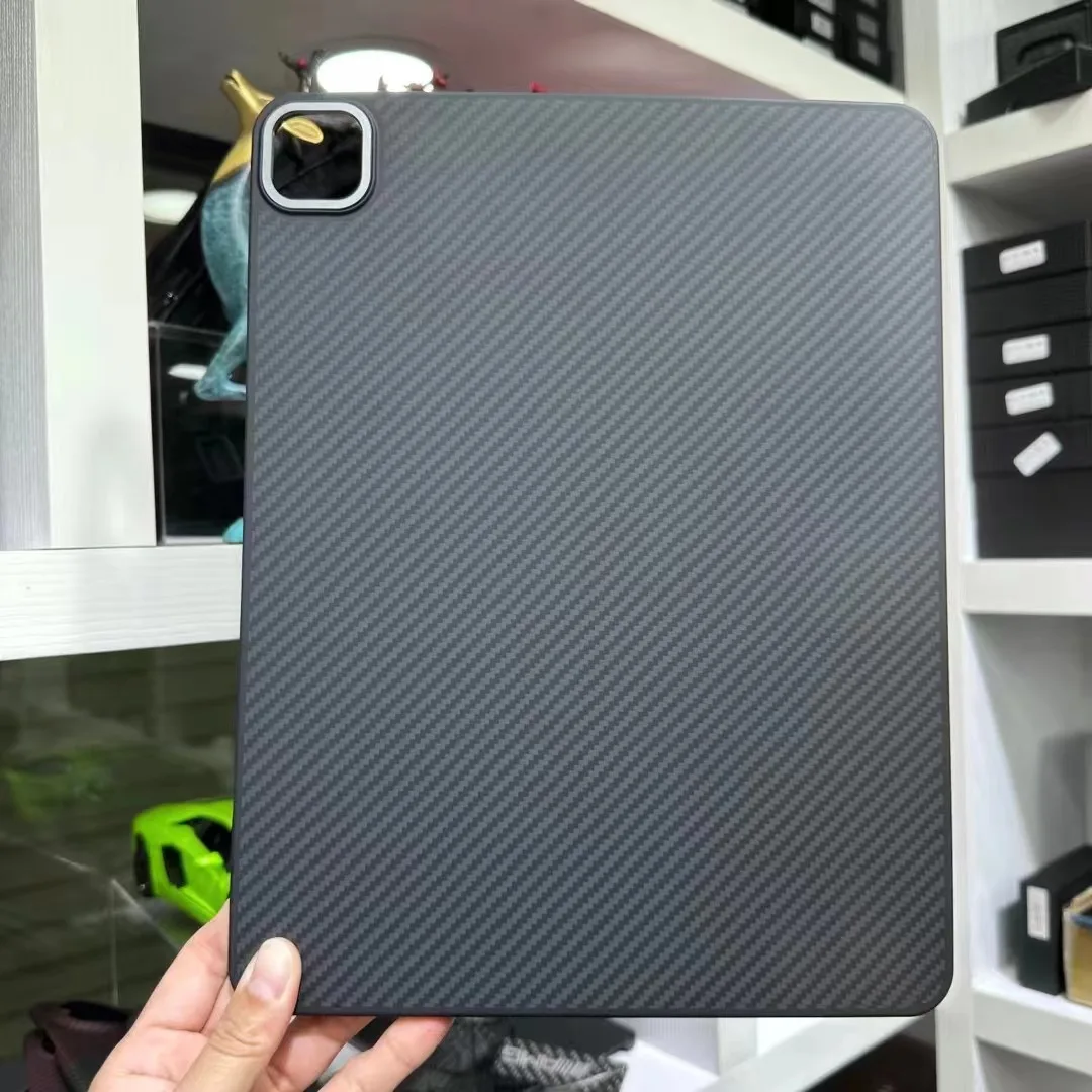

Real Carbon Fiber Case for iPad Pro 11inch 12.9 inch 2020 2021 2022 Full Coverage Protective Anti-drop Tablet Pad Back Cover