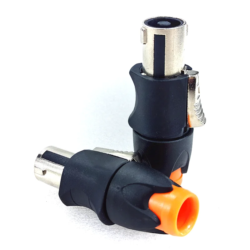 Hochwertiger NL4-Stecker 4 Stück MW Audio Professionelles Metall 4-Kern-Lautsprecherzubehör NL4F – Detail 7