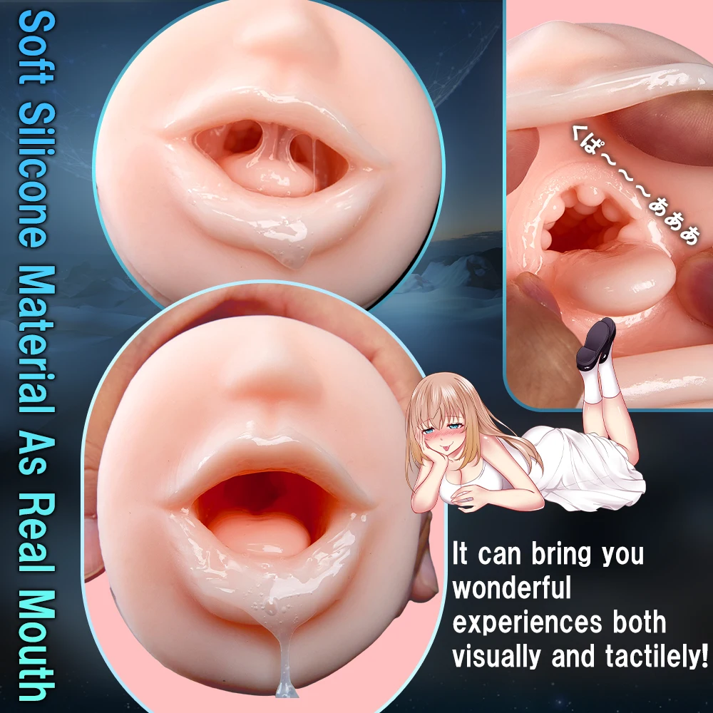 Male Masturbator Cup 4n1 Automatic Sucking Licking Clamp Vibration Penis Oral Machine Suction Blowjob Real Vagina Vacuum Sex Toy male masturbator male masturbator cup male masturbation aid