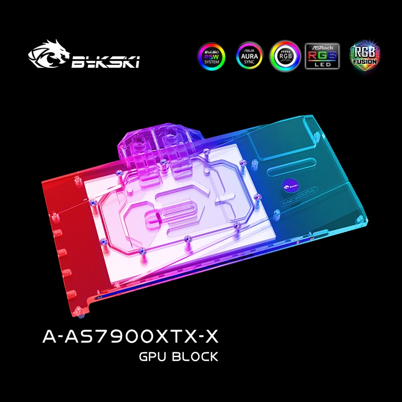 Bykski Water Block Use for ASUS TUF Radeon RX 7900 XT XTX GAMING