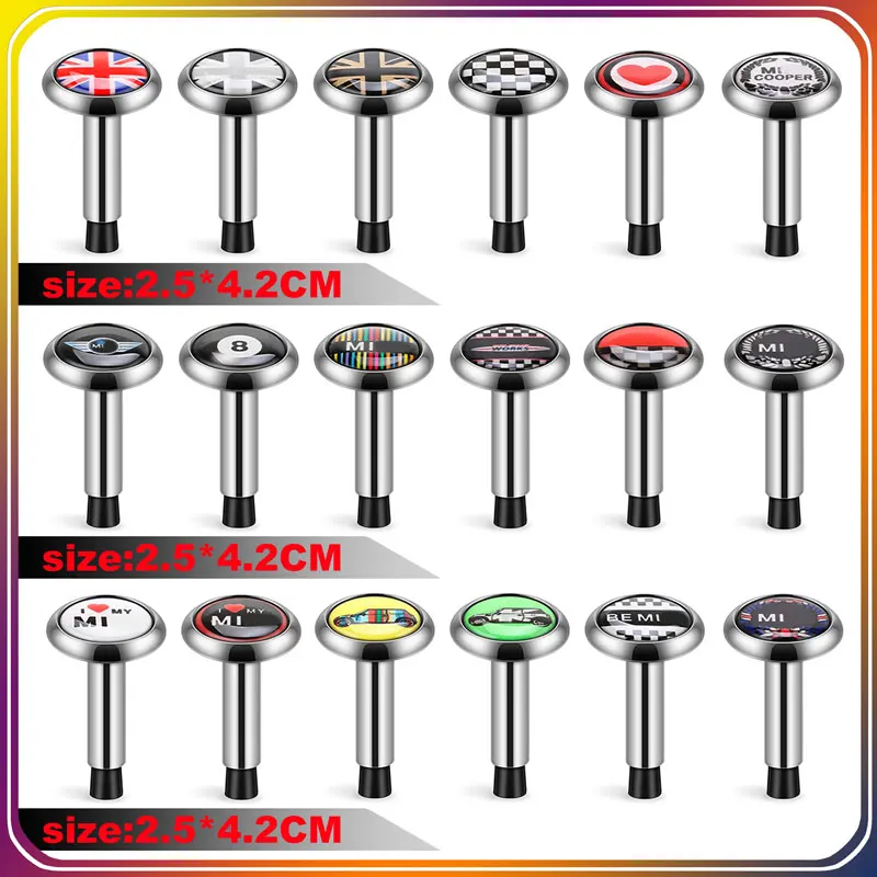 

Personality Metal Door Pin Decor Cover Bolt Trim For MINI Clubman Countryman F54 F55 F56 R55 R56 R60 R61 Interior