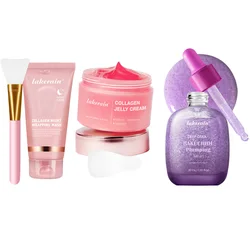 Korean Deep Collagen Peel - Off Anti - Wrinkle Lifting Mask (SET 13)