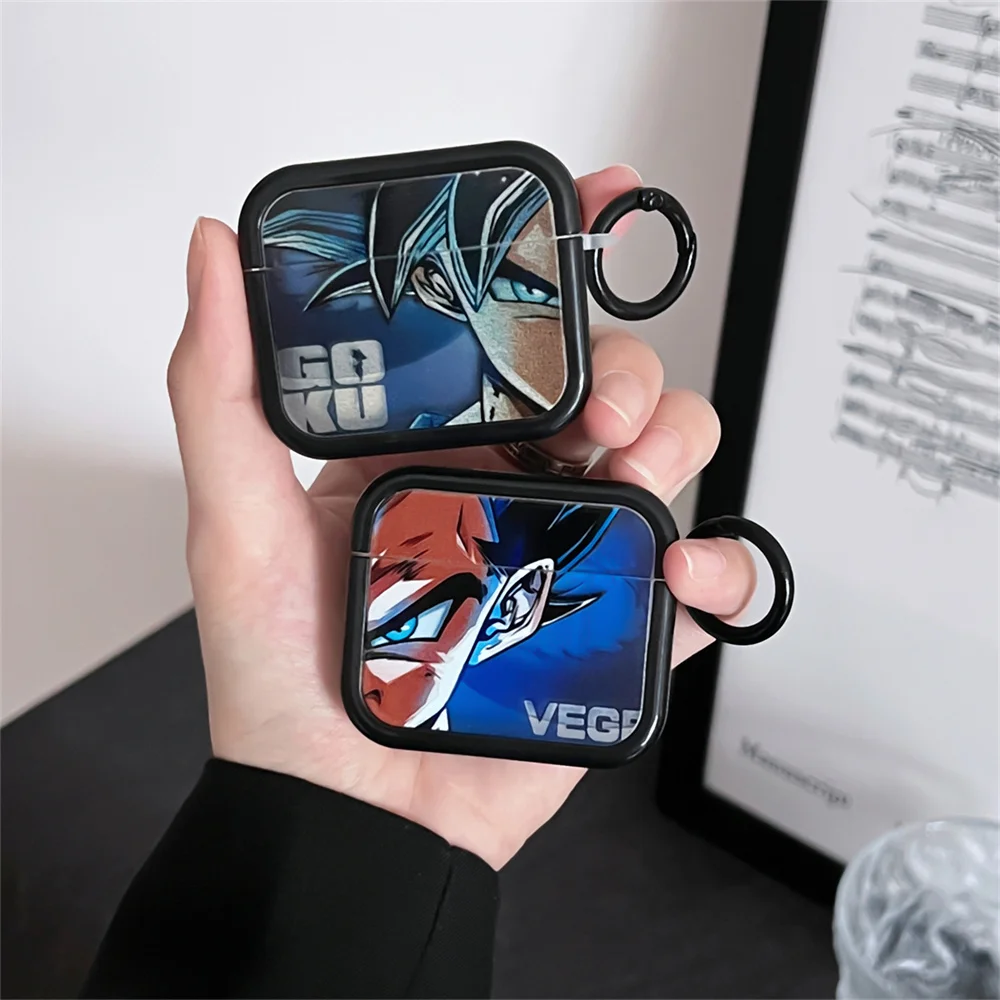 AirPods Pro ドラゴンボールケース付き AirPods 4, Pro 2, 3rd, 2024用のBluetoothヘッドセット用の