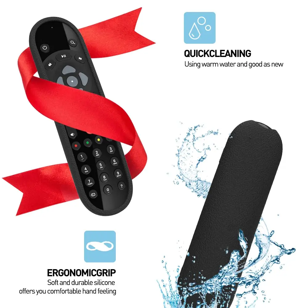 Shockproof Remote Control Cover with Hand Loop – Skin-Friendly Protective Case