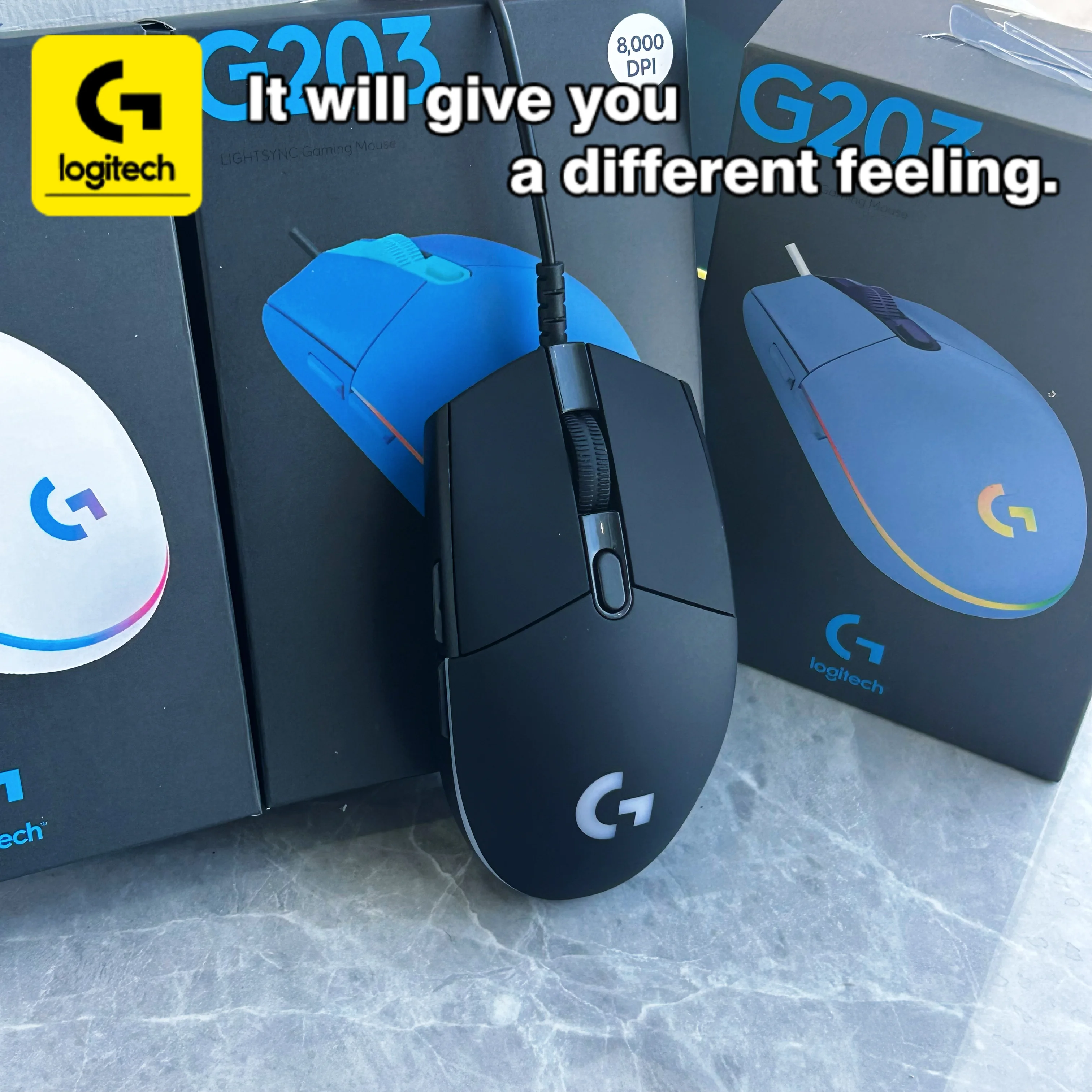 [Flash Sale Price] Logitech G203 Mouse, designed for competitive gaming ...