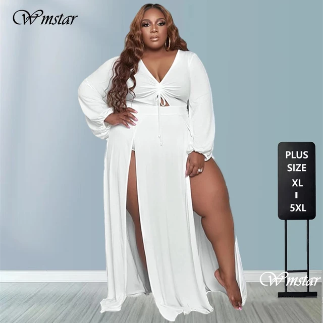 Summer Plus Size Dress Short Sleeve Off-the Shoulder Women's Sexy Beach  Dress With Leggings Shorts Wholesale Drop Shipping - Dresses - AliExpress