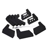 N0HA EVA Foam Handgun Rack Display Stand 4 Slot Handgun Holder Secure Organizers 2