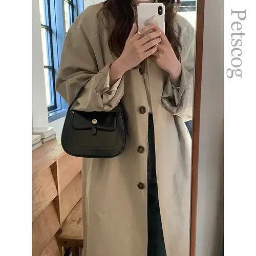 한국 스타일 니치 레트로 여성 가방, 우아한 럭셔리, 올매치 소형 핸드백, 트렌디 숄더 겨드랑이 호보백, 신상 2