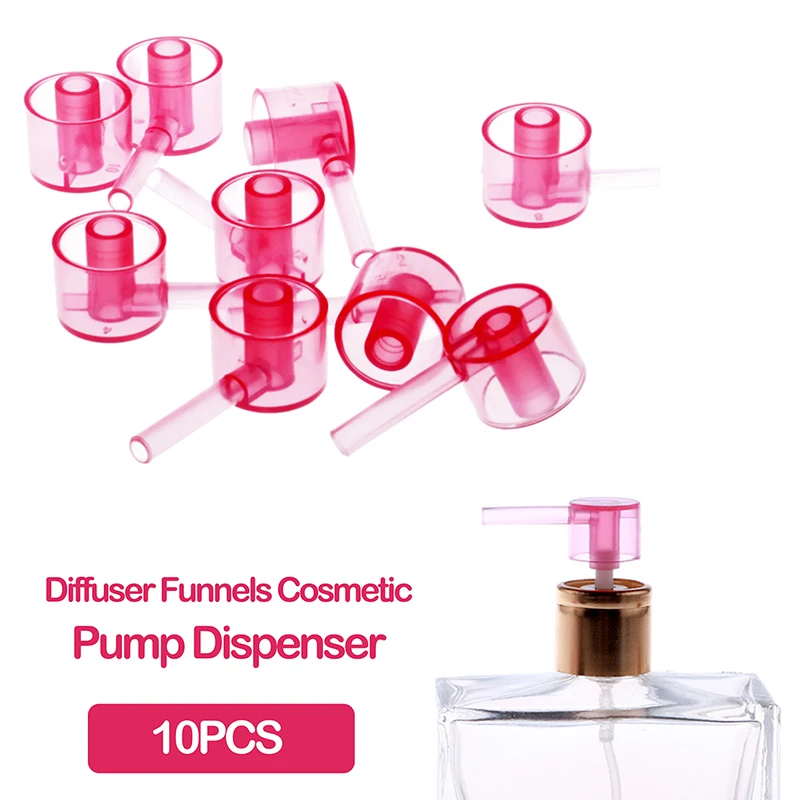 10PcsPerfumeRefillToolsDiffuserFunnelsCosmeticPumpDispenser