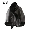 RARF The new  women's jacket with extra thick warm and extra thick lamb feather rider jacket with artificial fur 1