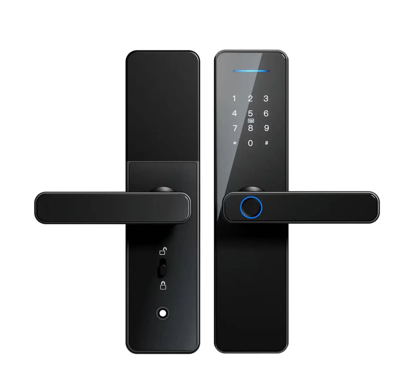 

Смарт-замок дверной QLEUNG S811 с поддержкой Wi-Fi