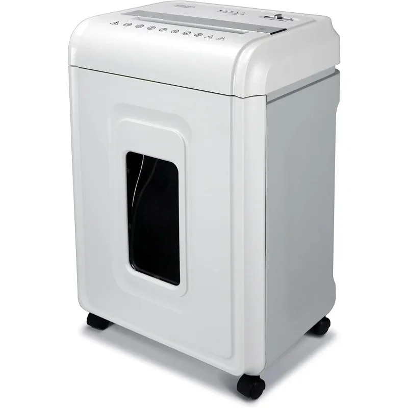 

Aurora Heavy Duty Anti-Jam 24-Sheet Crosscut Shredder/40 Min Run Time/ 7-Gallon Pullout Basket, White/Grey