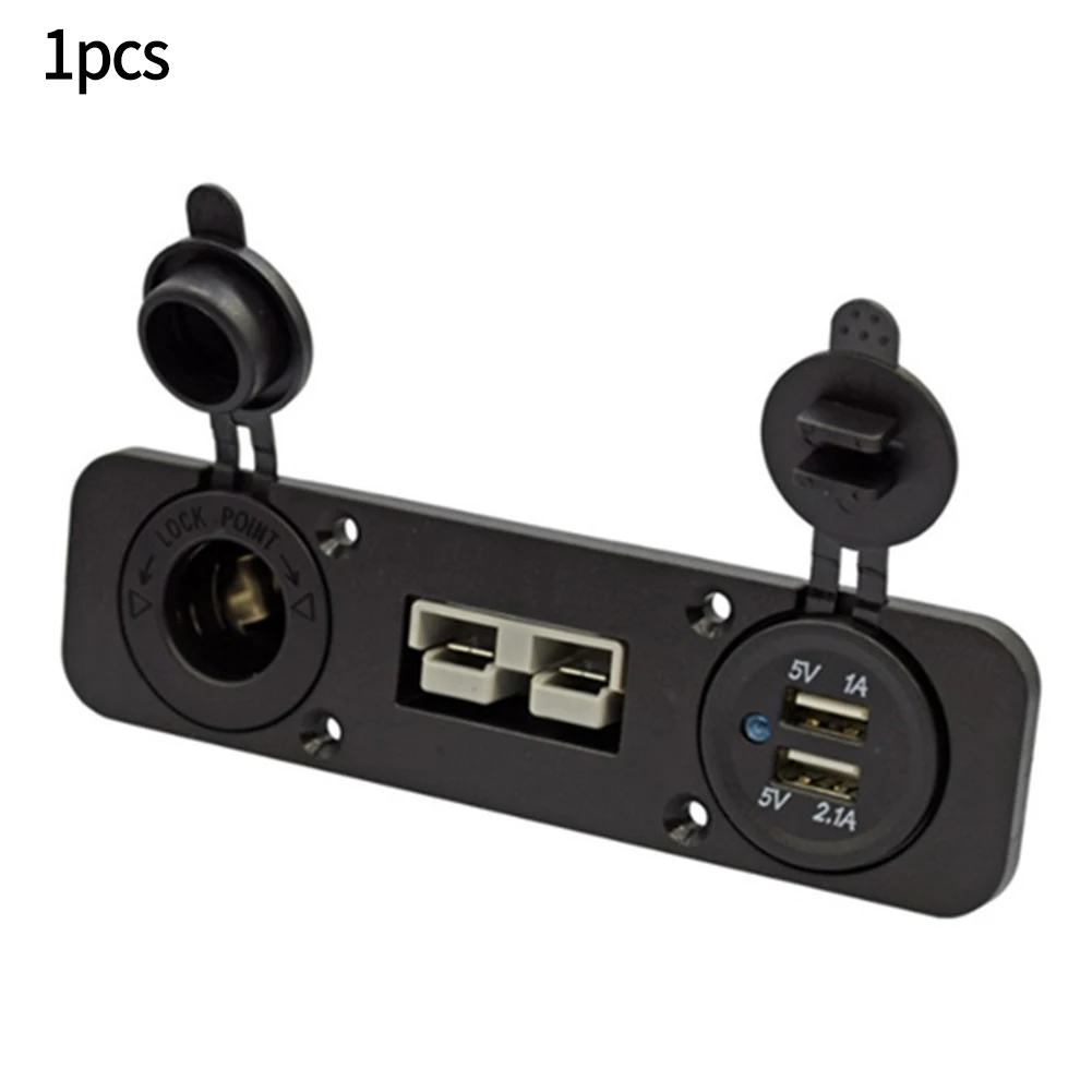 USB 3.0 Socket Socket 50 Amp 50A FOR Anderson Plug Anderson Plug Flush Mount Receptacle Recessed Plate Universal New