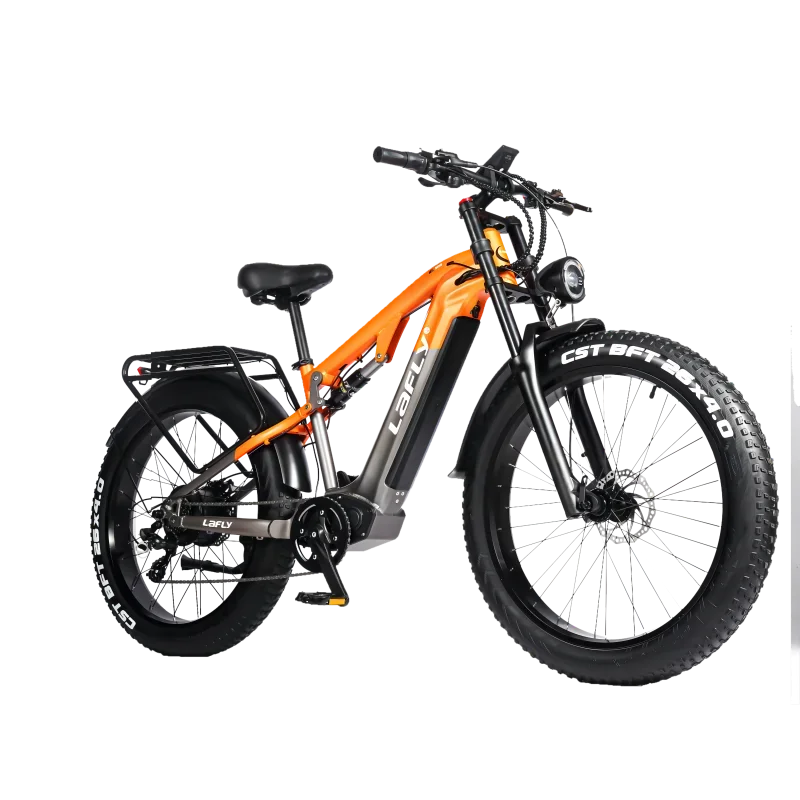 Electric Bike Electric Bicycle New LAFLY-X800 1500W 48V 20AH 26 Inch 4.0 Fat Tyre Off-road Electric Bike Men's Mountain Ebike Snowmobile Electric Bike