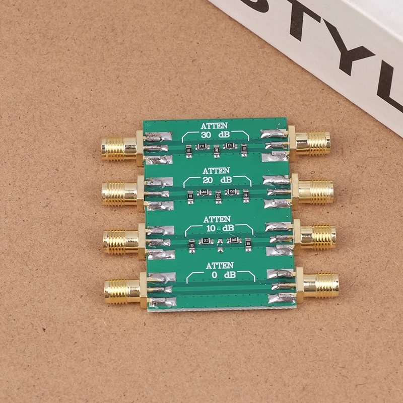무선 주파수 고정 감쇠기 모듈 보드 감쇠기DC -4.0GHz RF 고정 감쇠기 SMA 더블 암형