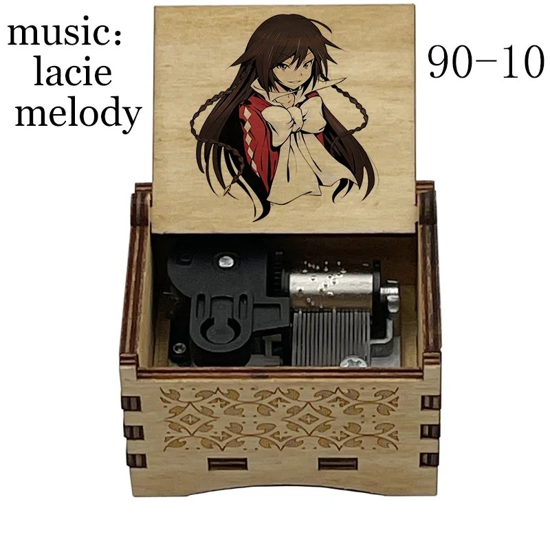 Wooden Lacie Melody Every Time You Kissed Me wind up Music Box girlfriend girls kid toy Christmas Birthday new year Gift music box carousel music box
