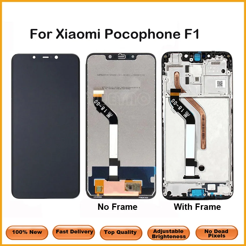 Display For Xiaomi Pocophone F1 Lcd 