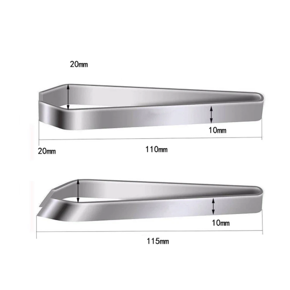 Fish Bone Tweezers 1 set Kitchen Stainless Steel Pincer Clip Puller Remover Fish Bone Plucking Clamp Kitchen Accessories fish bone tweezers kitchen tweezers