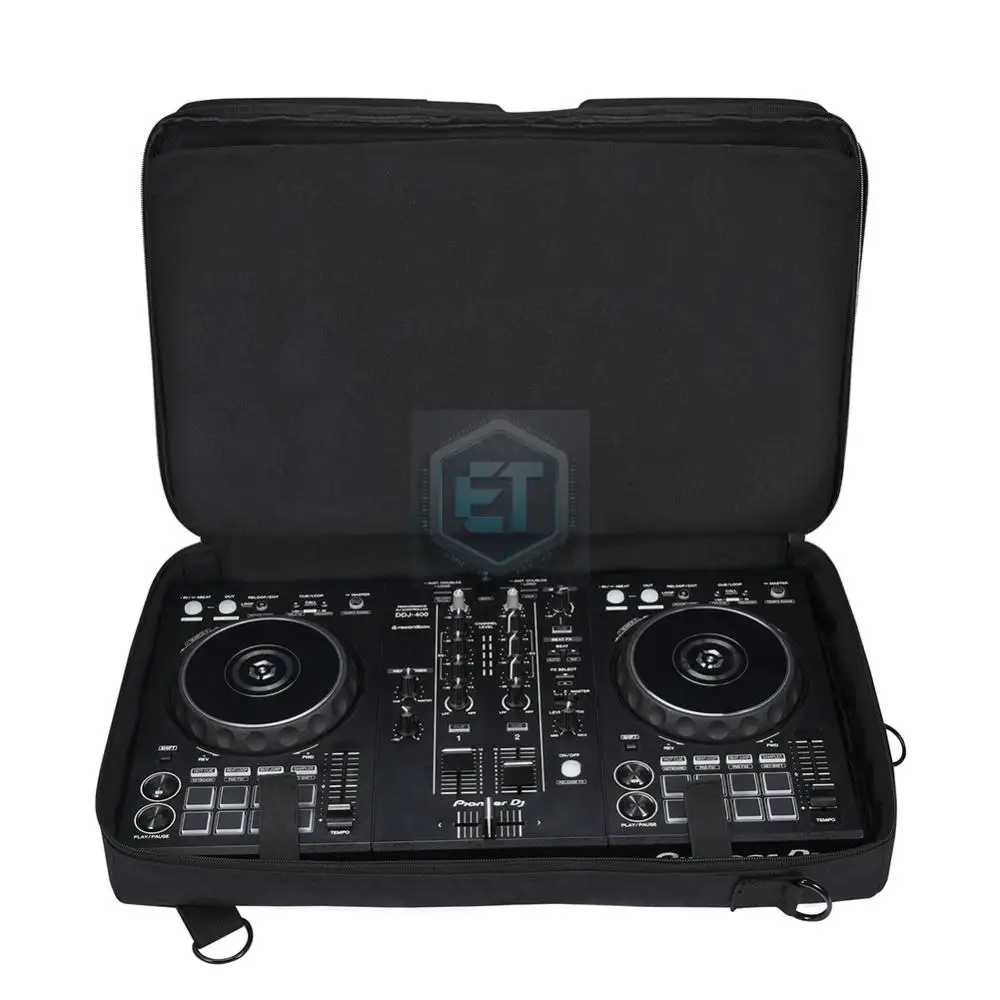 휴대용 DJ 컨트롤러 패딩 처리된 보관 가방 파이오니어 DDJ400 DDJFLX4 등에 적합한 방진 및 긁힘 방지 케이스