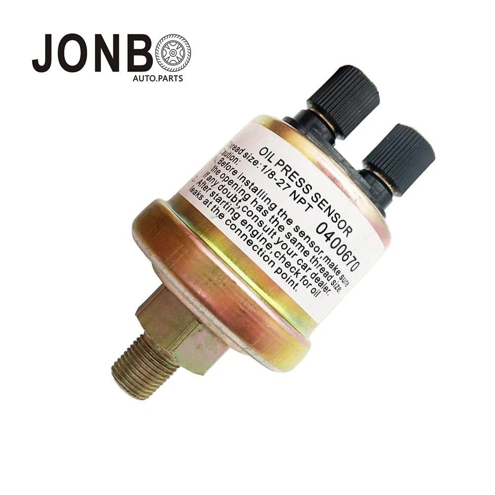 Датчик давления масла JONBO 1/8-27NPT 0-10 бар, замена для Defi Link и Apexi