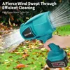High power electric blower lithium battery makita 21V cordless handheld blower for dust removal snow removal and leaf removal 1