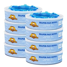 

New 1pcsBady Diaper Genie Refill Bags Ideal for Diaper Genie Diaper Pails Degradable Garbage Plastic Trash Waste Replacement Bag