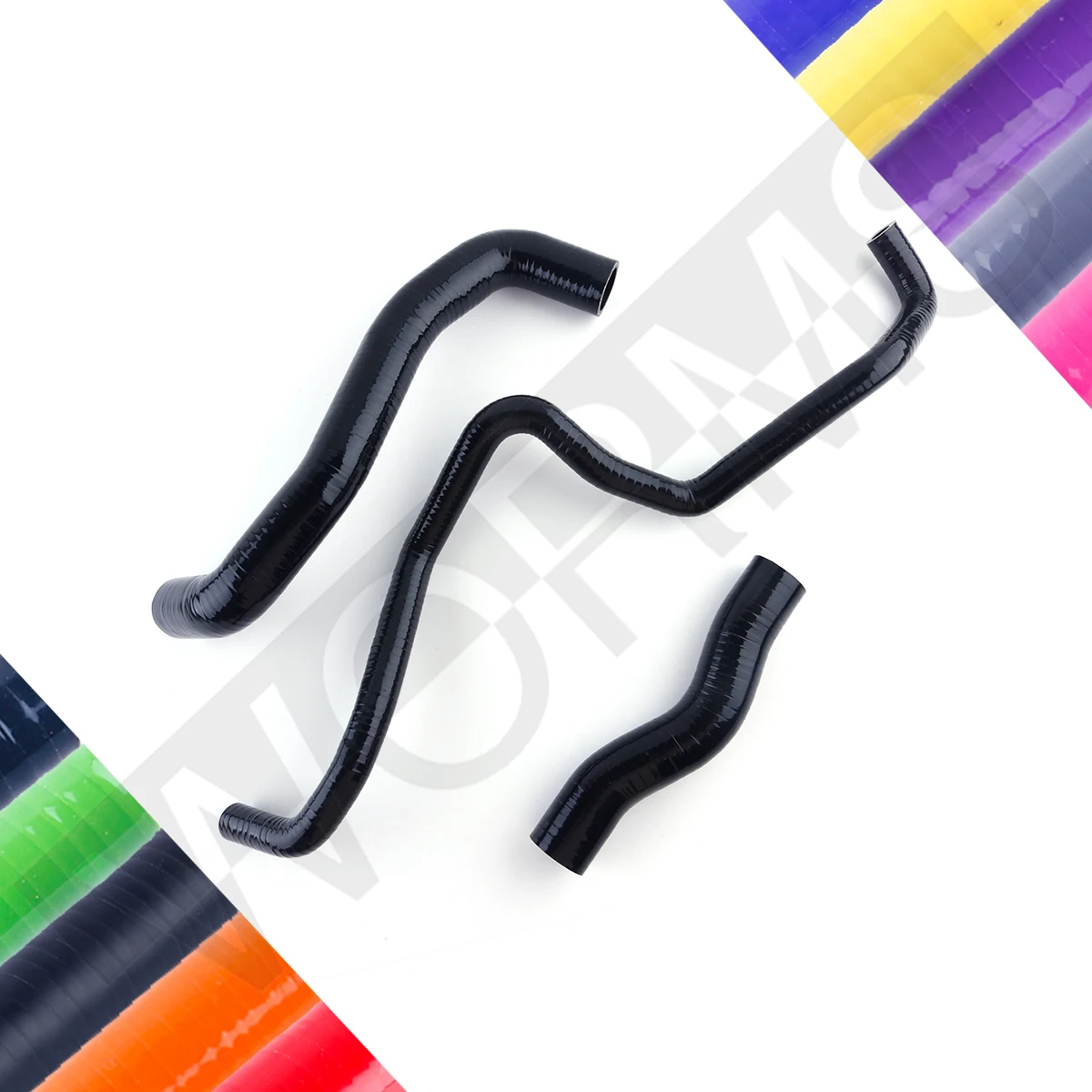 HPS Black Silicone Radiator Coolant Hose Kit Nissan 2007-2008 350Z VQ35HR