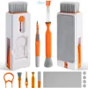 11-in-1 Computer Cleaning Kit Bluetooth Earphone Cleaner Pen Keyborad Camera Brush Sim Card Ejector Keycap Puller Phone Holder 1