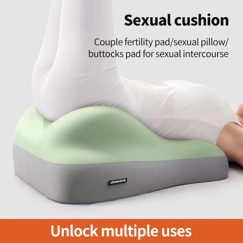 Butt Cushion Adults Lumbar Support Pillow Orthopedic Memory Foam Thickened Hip Seat Pad Sitting Lying Bed Car Rest Pillow