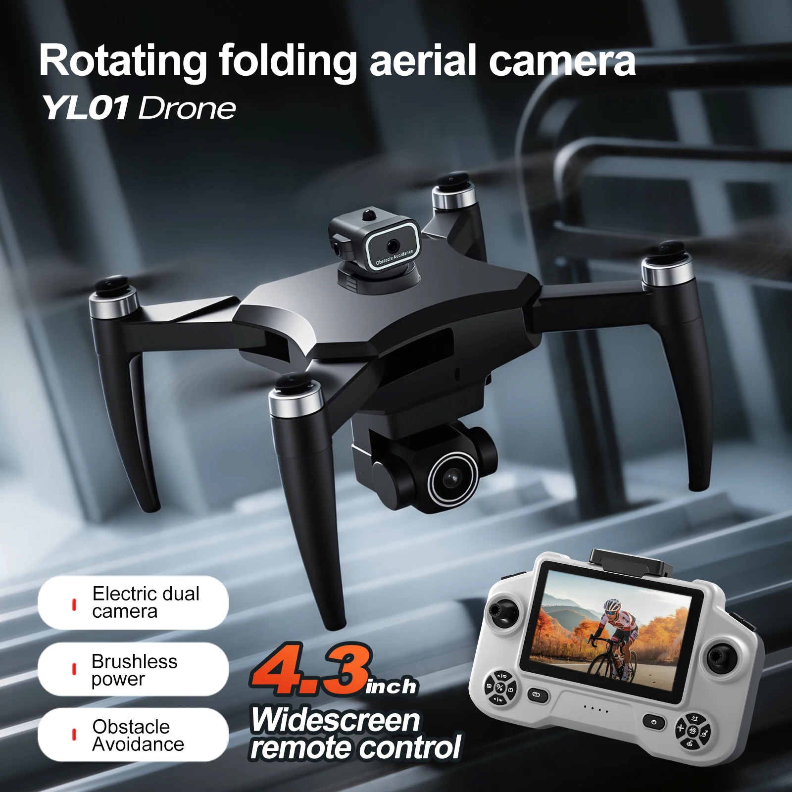 Gros plan sur les connexions du Micro Moteur Esc YL01 4K Brushless, soulignant la qualité de fabrication et la fiabilité pour vos projets.