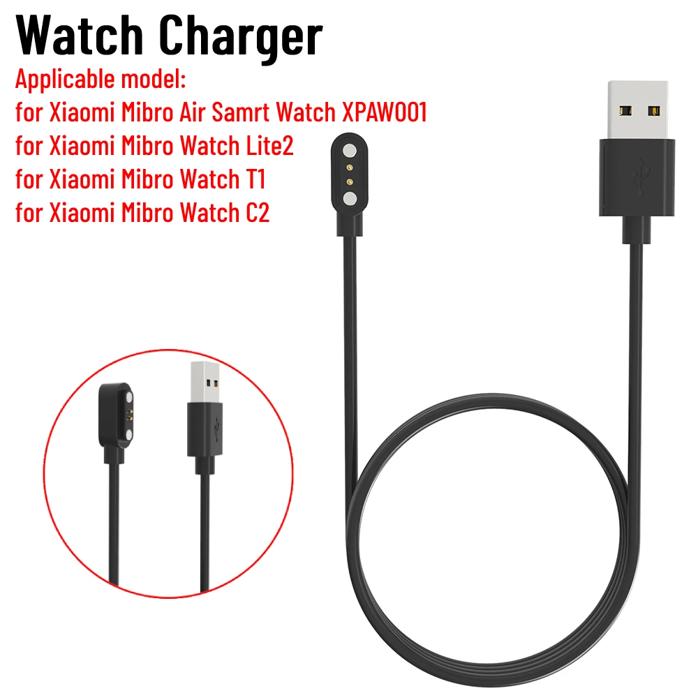 Acheter Adaptateur De Chargeur De Station D'accueil Pour Montre Connectée, Câble USB, Câble De Charge, Pour Ticwatch GTH, Horloge De Sport, Accessoires