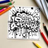 Creative Doodle Coloring Book for Adults - Relax & Unleash Imagination with Fun Art Designs 3