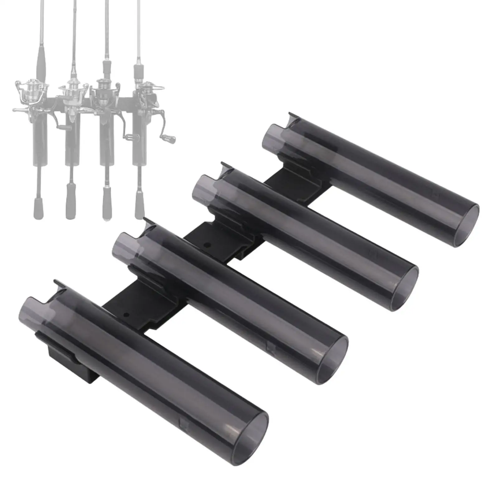 

Держатели Для Удочек, держатель для удочек, держатель для удочек, держатель для 4 удочек с Неподвижной Рамой, настенное крепление-органайзер для клуба, игровой комнаты, гаража