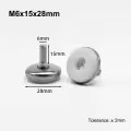 M6x15x28mm