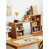 Cherry wood storage cabinet Solid wood light luxury household Japanese dining side cabinet Countertop locker Coffee cup display 5