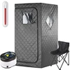 Sauna Box Portable Sauna for Home Full Size Steam Sauna with 4L 2000W Steamer and Remote Control Personal Steam Room for Spa 1