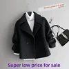 Elegant Short Woolen Jacket Hot Sale Of The Season Autumn Winter Korean College Style Dragon And Phoenix Woolen Coat Women's Fas