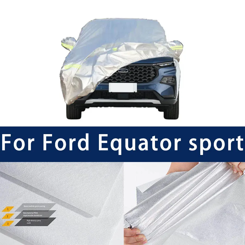 

Full car hood dust-proof outdoor indoor UV protection sun protection and scratch resistance For Ford Equator Sport Sun visor