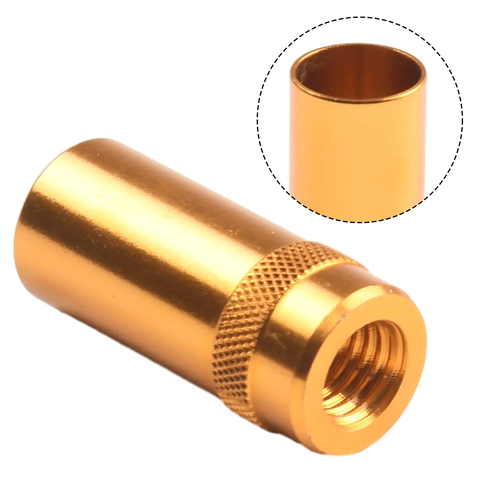 Für Kescher Gold Refit Teile 10 ~ 15mm bis m8 Fischernetz Stecker Angeln Kescher Gewinde adapter n e w – Detail 38