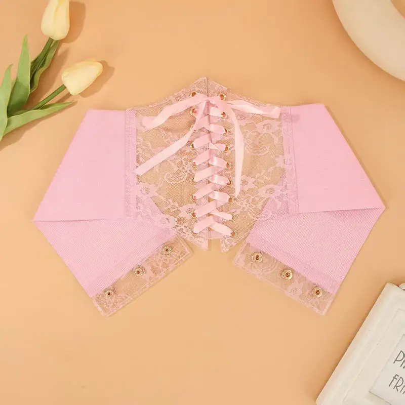 Modischer Bund für Damen mit Schnürung, Korsettgürtel, Retro-Stil für Damen, geeignet für Freizeitkleidung und besondere Anlässe – Detail 11