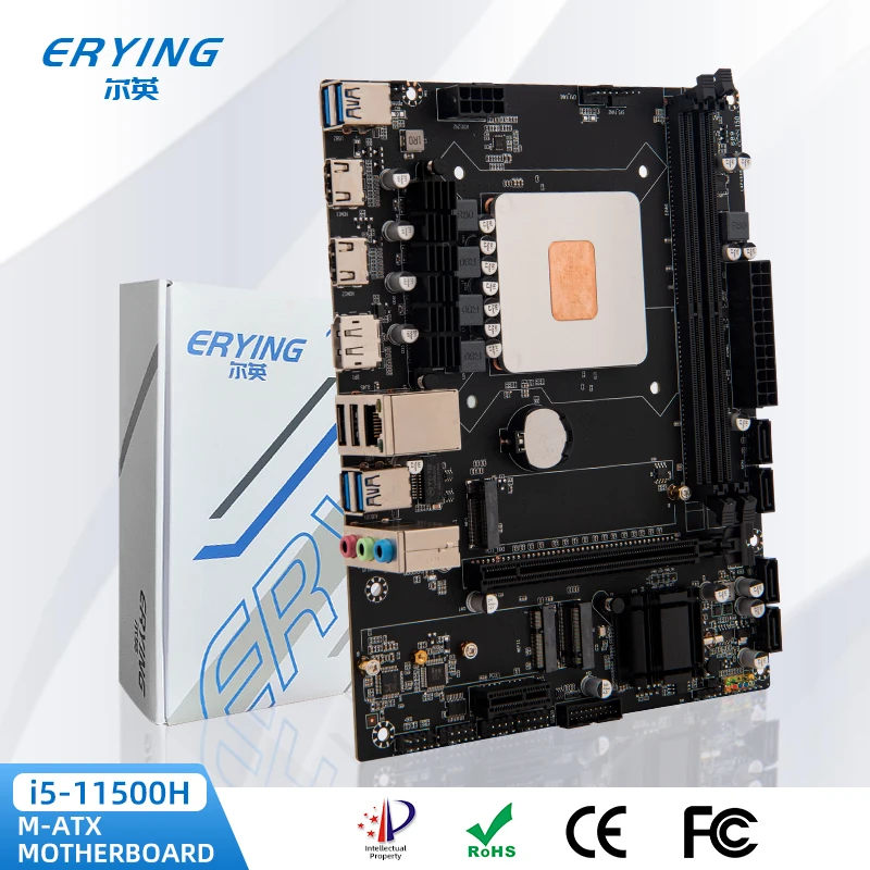 ERYING Gaming PC Motherboard with Onboard CPU i511500H QS Version
