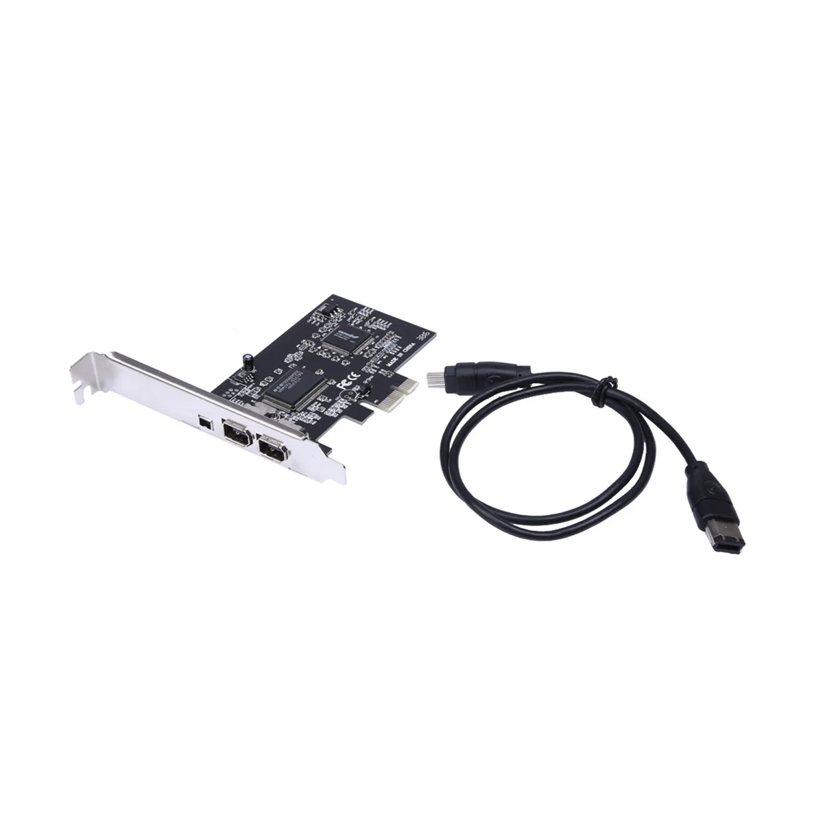 

PCI-E 1X to 16X 1394 DV Video PC Capture Expansion Card with 6Pin to 4Pin for Firewire Pcie Card Desktop