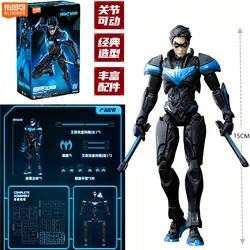 2025 BLOKEES Superman Batman Beyond Original DC Justice League Collectible Action Figure Toy Gift (Nightwing)