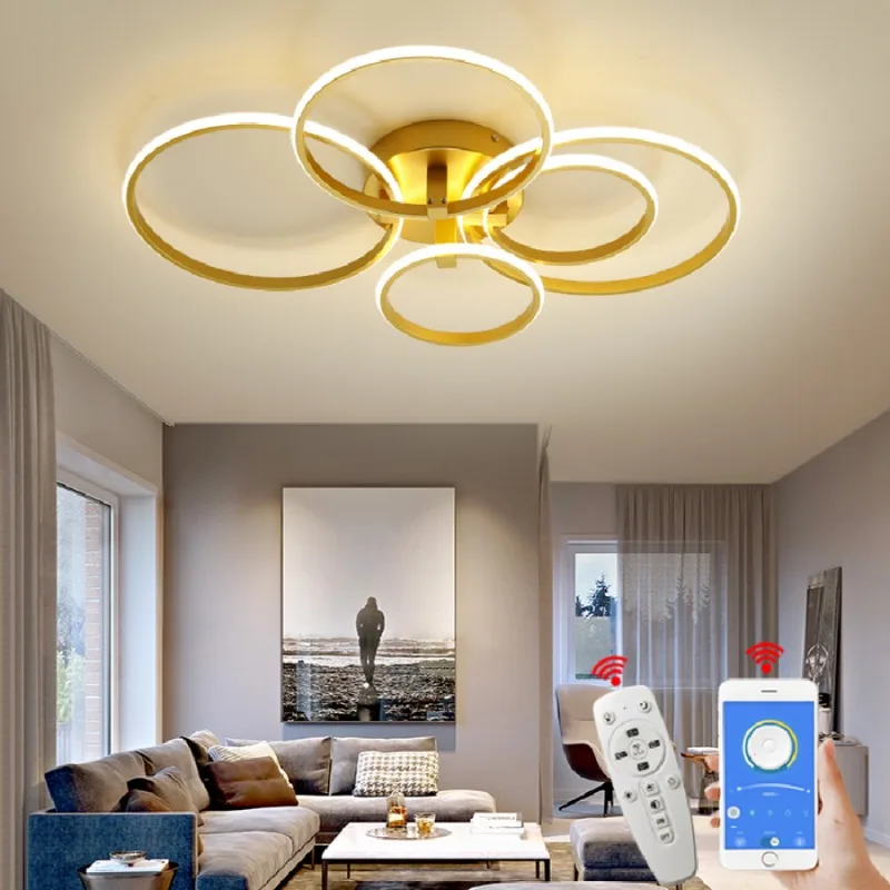 

LED Pendant Lamp Modern For Living Room Lighting Study room Bedroom Ceiling Light lampara techo Home Decoration salon Chandelier