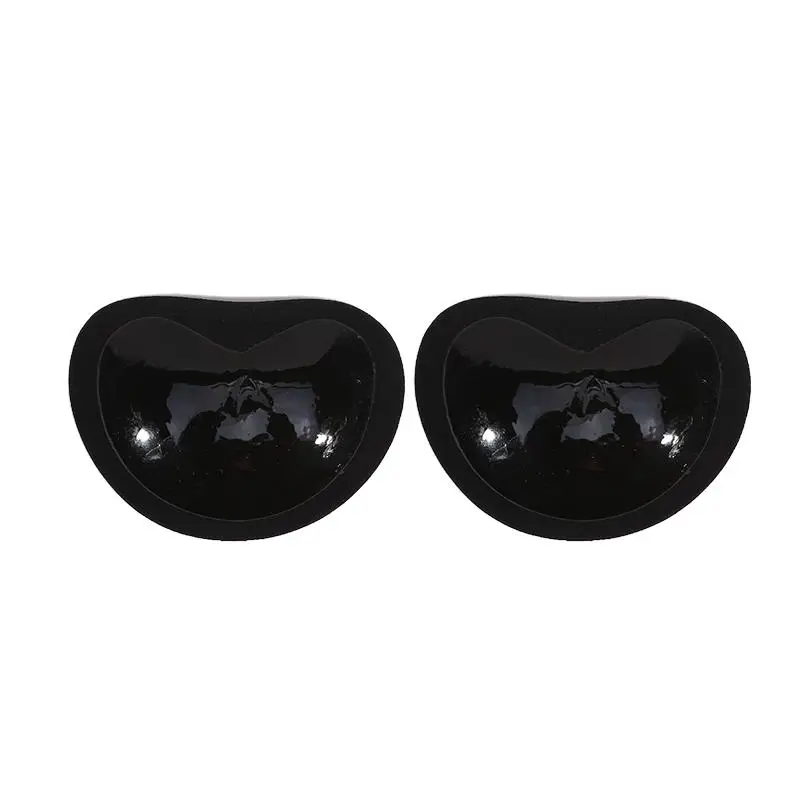 Bikini Chest Push Up Sticky Bra Women Thicker Breathable Sponge Pads Breast Removeable Inserts Swimsuit Invisible Nipple Cover