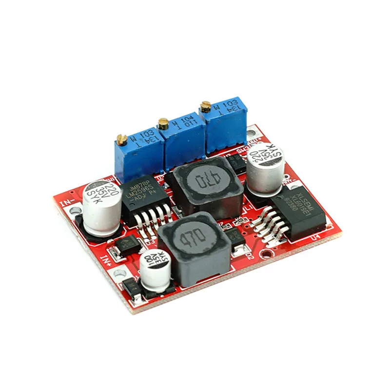 Dc Auto Boost Modulo Di Ricarica A Tensione Costante A Corrente Costante Lm2596 Xl6019 Chip Driver A Corrente Costante