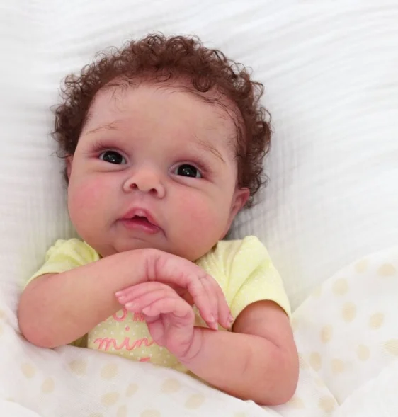 20inch Unfinished Miley Reborn Doll Kit Doll Unpainted Parts with