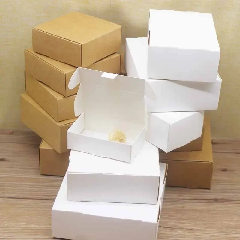 Kraft Gift Paper Box Detail 1